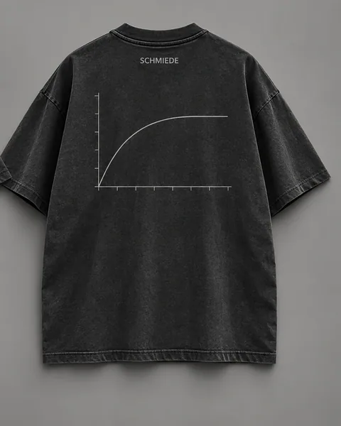 Adaptation Tee — Graphite, back